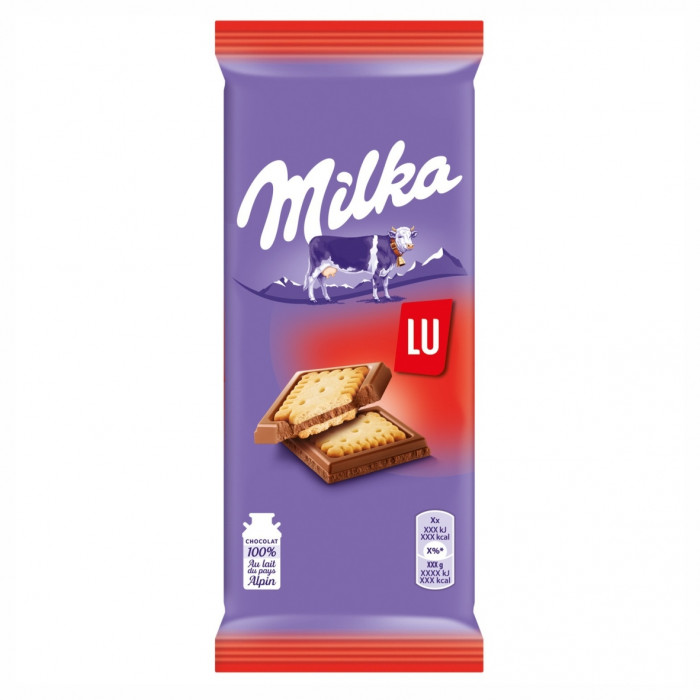 Шоколад MILKA LU 87 г.