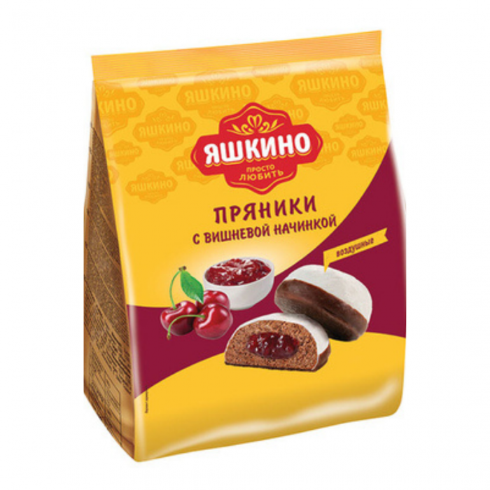 Пряники «Яшкино» — «С вишнёвой начинкой»